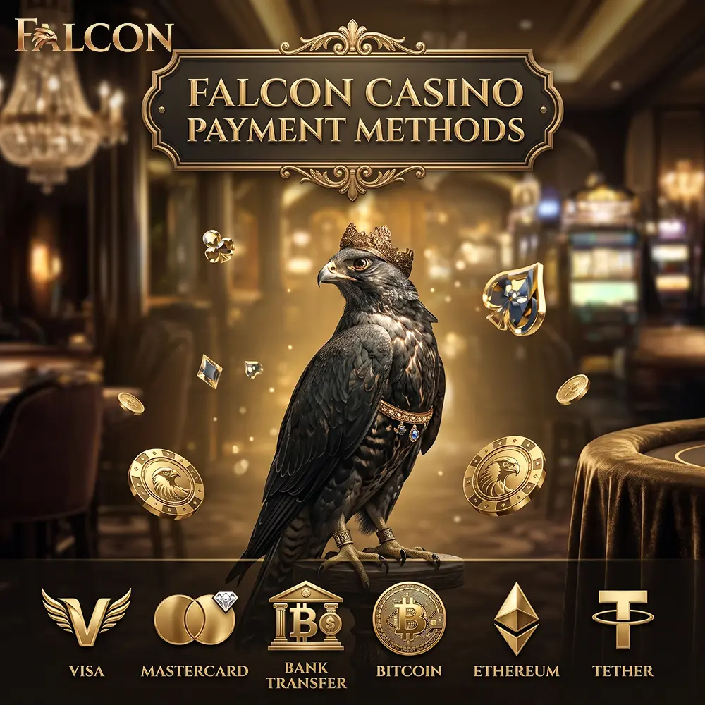 Falcon Casino Payment Methods in the UK