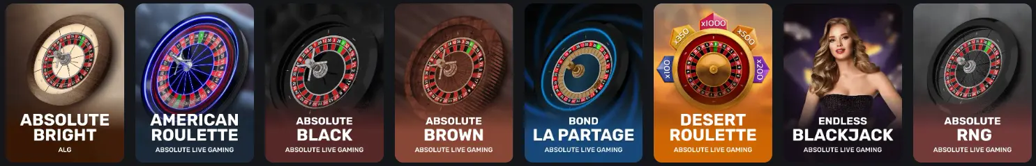 Falcon Casino Tables Games 